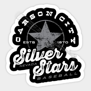 Carson City Silver Stars Sticker